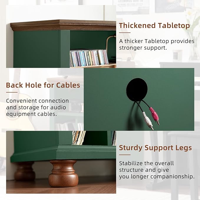 Joaxswe Record Player Stand