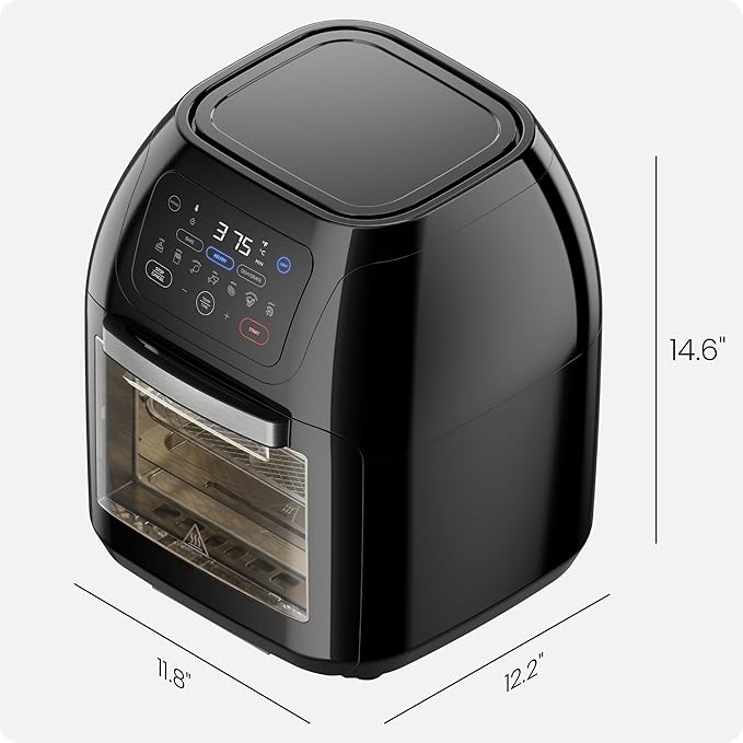 CHEFMAN Multifunctional Digital Air Fryer+ Rotisserie, Dehydrator, Convection