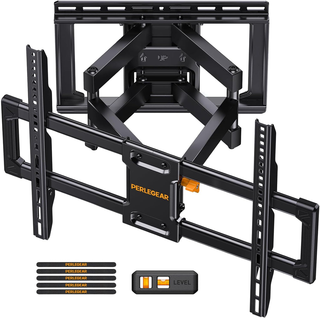Perlegear UL Listed Full Motion TV Wall Mount