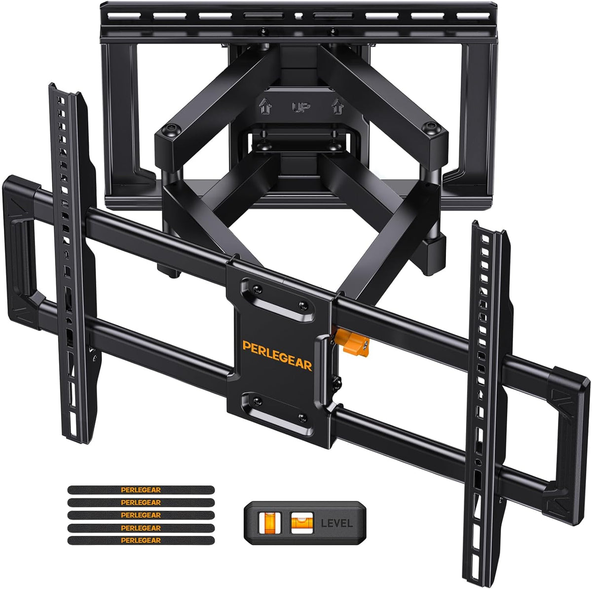 Perlegear UL Listed Full Motion TV Wall Mount