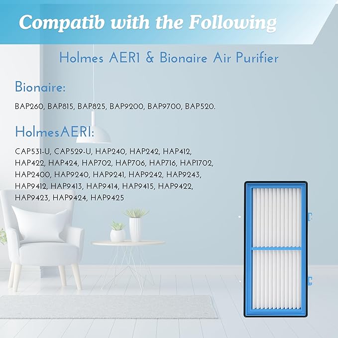 Nispira AER1 Filter Replacement (12 Packs)