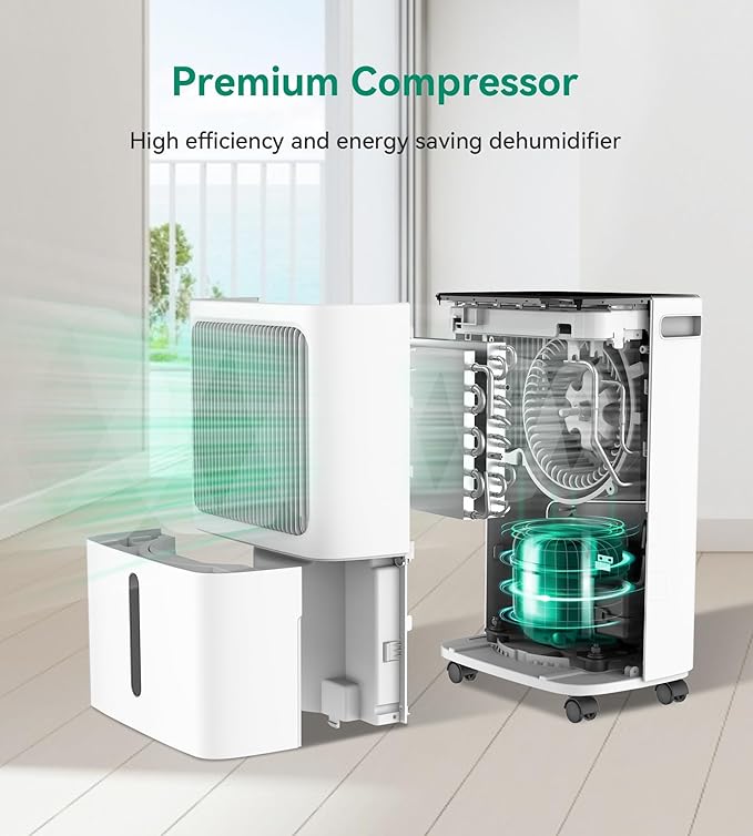2500 Sq.Ft Dehumidifier for Basement
