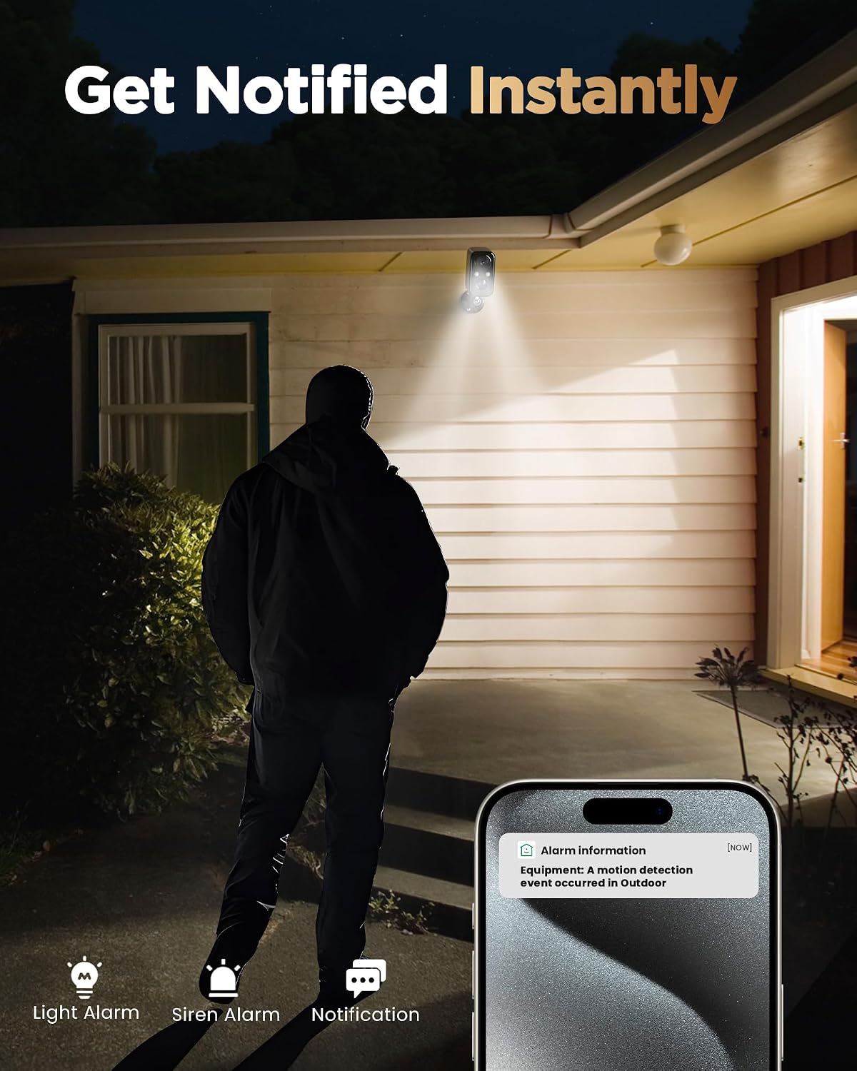 becamso security cameras wireless outdoor battery: 2k wifi on a desk or shelf