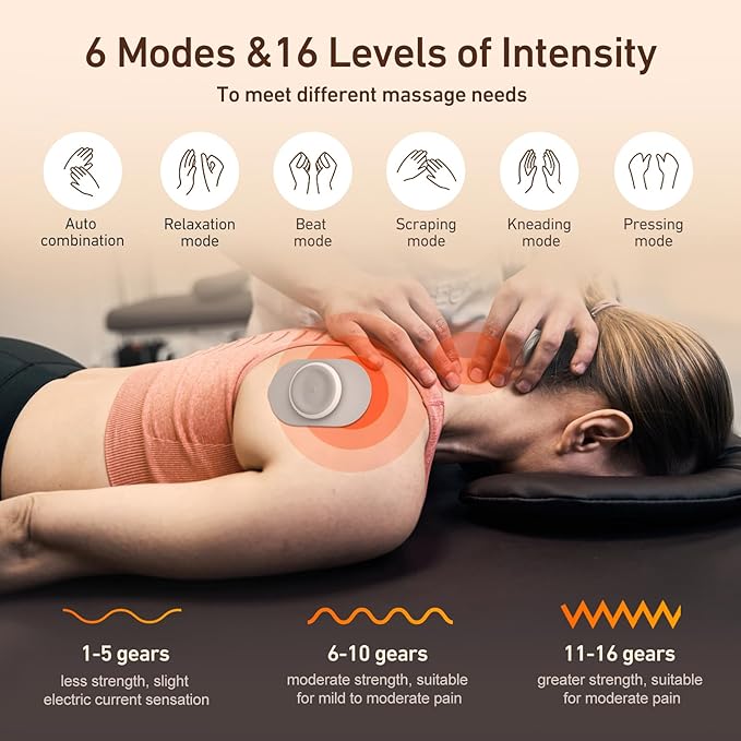 Wireless TENS Unit, Health Expert, Protable Massager, Muscle Stimulator