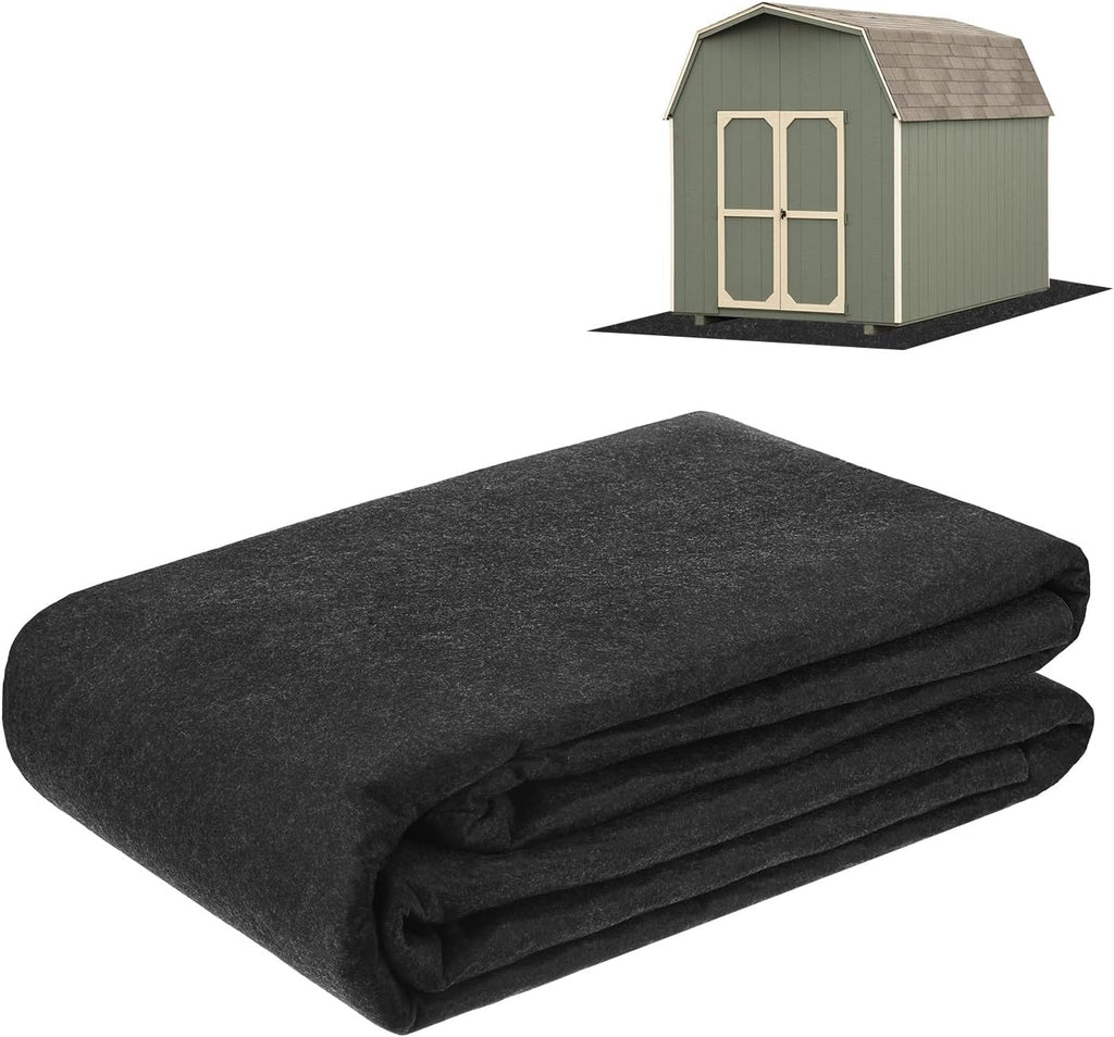 M METERXITY Outdoor Storage Shed Mat, 8x8 ft Shed Flooring Mat, Grey