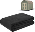 M METERXITY Outdoor Storage Shed Mat, 8x8 ft Shed Flooring Mat, Grey