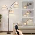 Fansdrick 3 Light Arc Floor Lamps