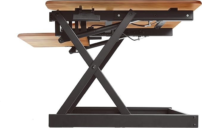 Rocelco 46" Height Adjustable Corner Standing Desk Converter