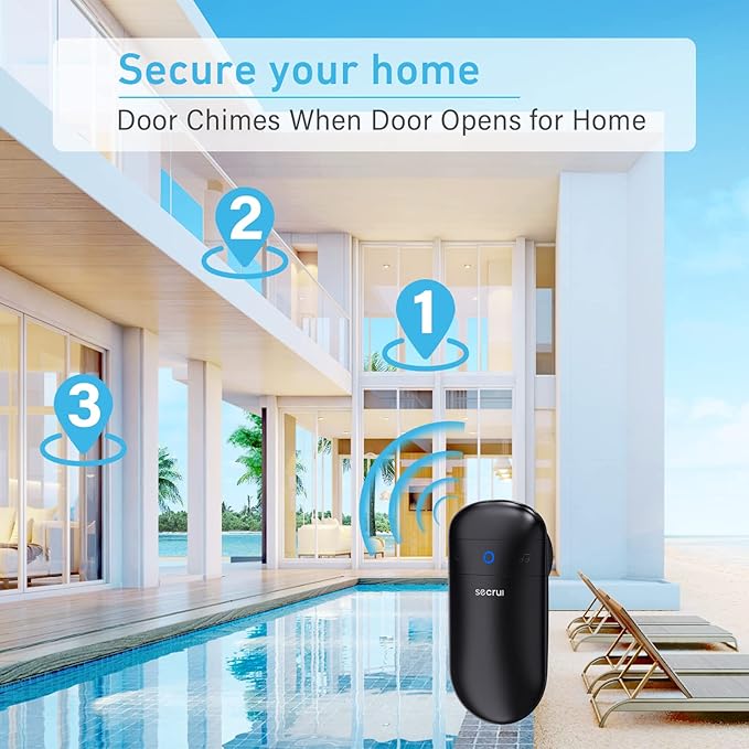 Door Chime, Door Sensor Chime for Door Opens – Door Ringer