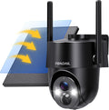 Solar Security Cameras Wireless Outdoor, 2K 360° View WiFi 3MP Security Cam