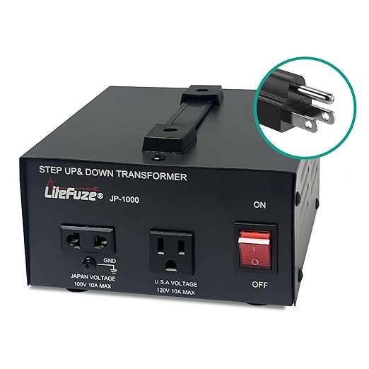 LiteFuze 1000W Step-Up/Step-Down Transformer