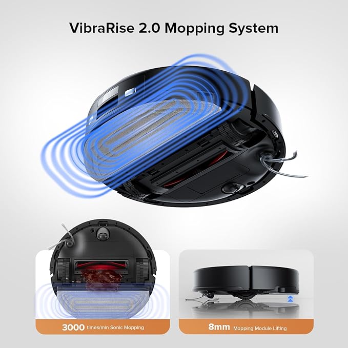roborock Q10 S5+ Robot Vacuum and Mop, 000Pa Suction, Upgraded from Q8 max+