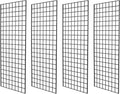 NEESEEYEE Heavy Duty Commercial Grade Gridwall Panels – Grid Panel