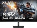 KTC 24 inch 190Hz/180Hz Gaming Monitor, HDR 400 Fast IPS Screen, FHD 1080P