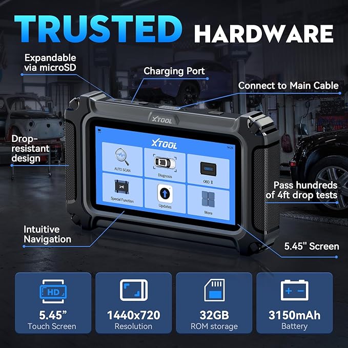XTOOL D6S OBD2 Scanner Diagnostic Tool, 2026 Car Scanner