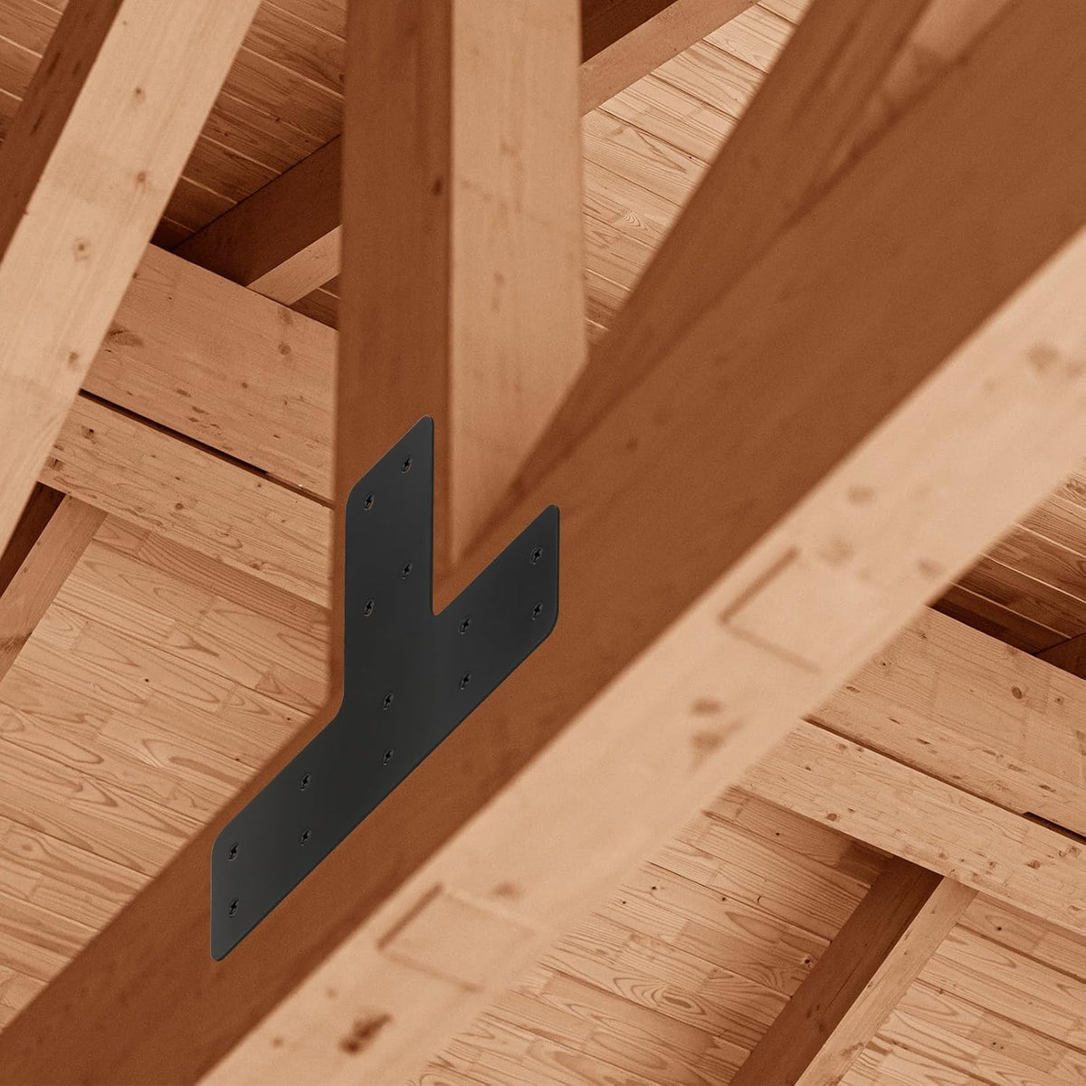 12*8 inch t post timber brackets,post to beam, package contents