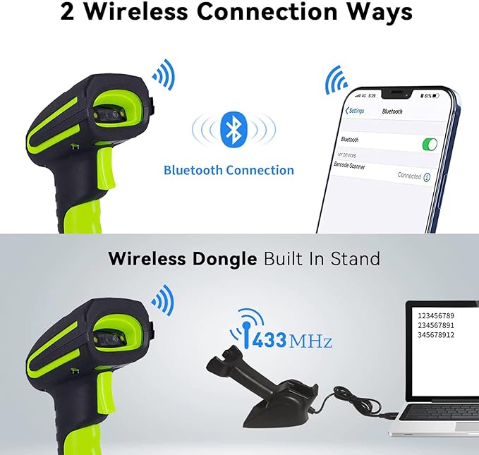 Alacrity Upgraded 2D Industrial Barcode Scanner