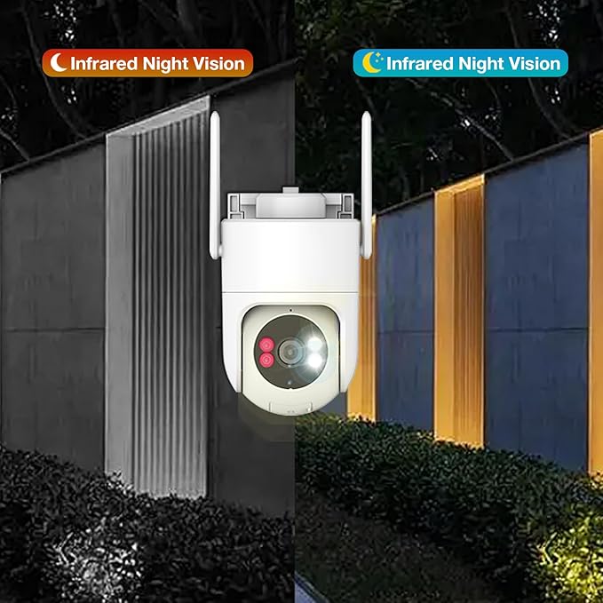 6MP TUYA Security Camera Outdoor, 2.4G/5G WiFi Cameras