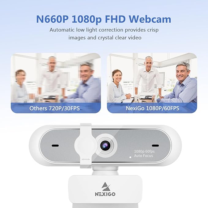 NexiGo N660P 1080P 60FPS Webcam
