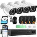 H.265+ Wired Security Camera DVR Kit System