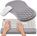 Hokafenle 2 In 1 Ergonomic Mouse Pad Wrist Support & Wrist Rest