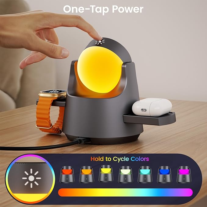 3 in 1 Wireless Charging Station