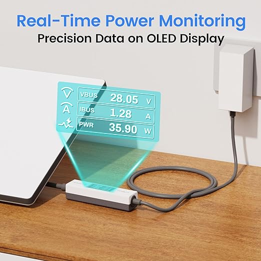 Starlink Power Monitor for Mini & Gen 3, Real-Time Power Meter Tester