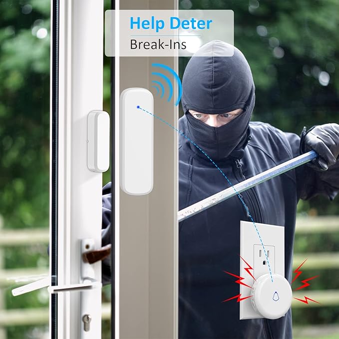 Wieless Door Bells Chimes, AMHEY Door Chime Doorbell