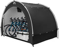 Happy Travel Outdoor Waterproof Bike Storage Tent Shed for 2/3/4/6/8 Bikes