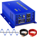 XYZ INVT 800 Watt Pure Sine Wave Inverter 24V DC to 110V 120V AC, 800W Power