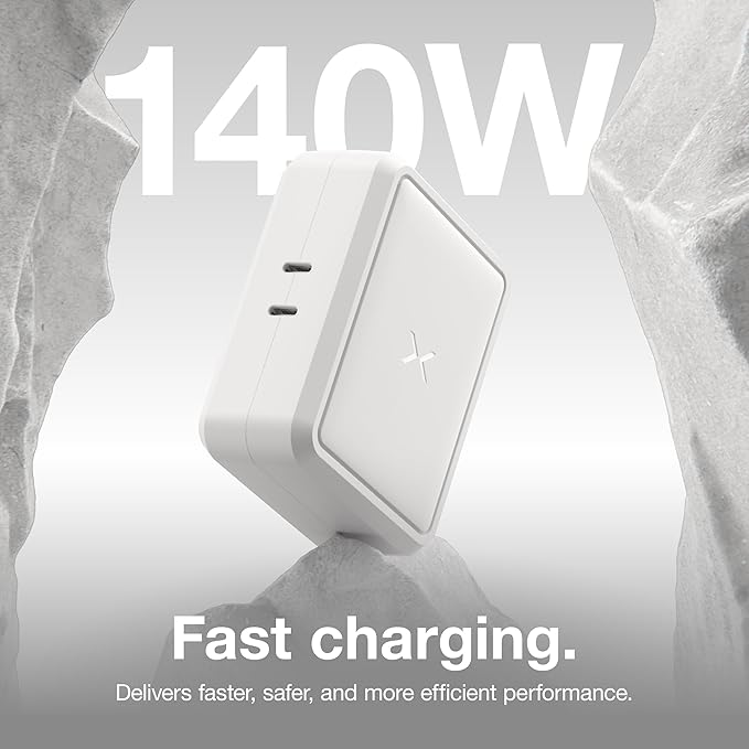 NOCO XGrid X140: 140W USB-C Charger – Dual Port GaN Power Adapter