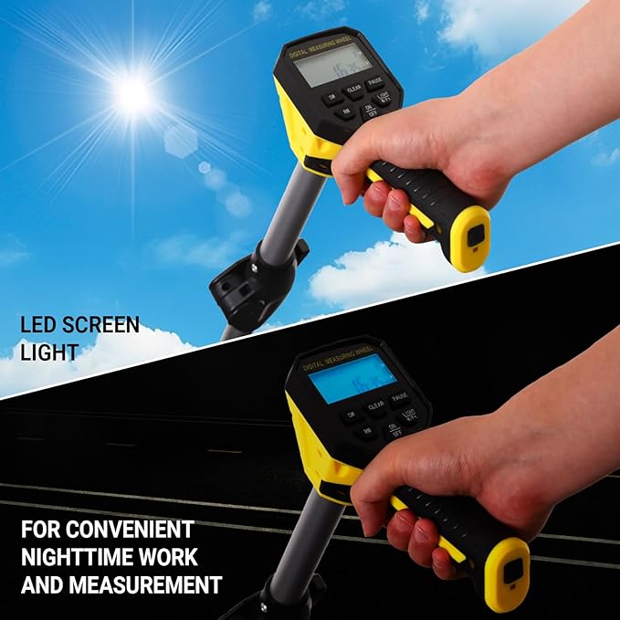 Measuring Wheel: DEKOPRO 4V Digital Measuring Wheel in Feet, 12.5 Inch 99