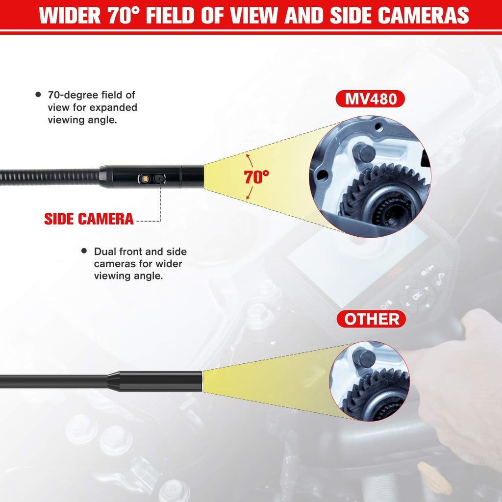 autel maxivideo mv480 inspection camera, 1080p hd industrial, view 10