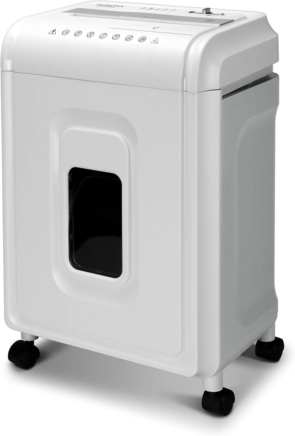 Aurora High-Security 8-Sheet Micro-Cut Paper, CD/DVD and Credit Card Shredder
