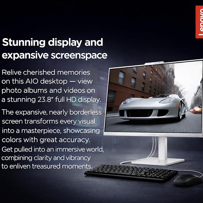 Lenovo 24" FHD All-in-One Desktop