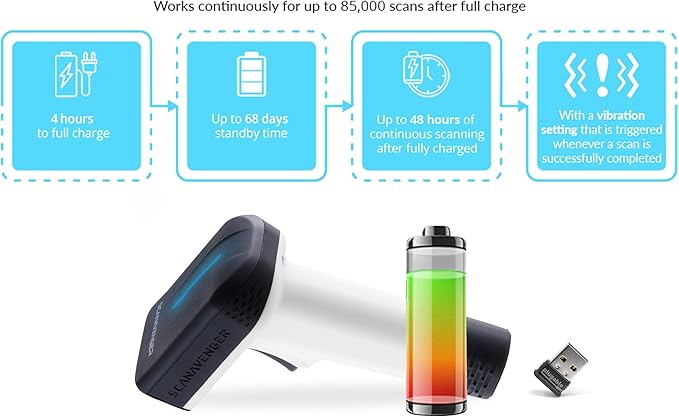 ScanAvenger Wireless Portable 1D&2D