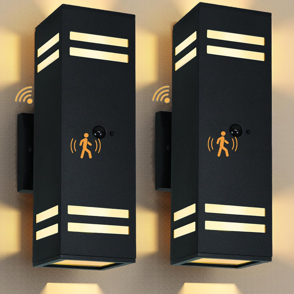 Motion Sensor Outdoor Wall Lights