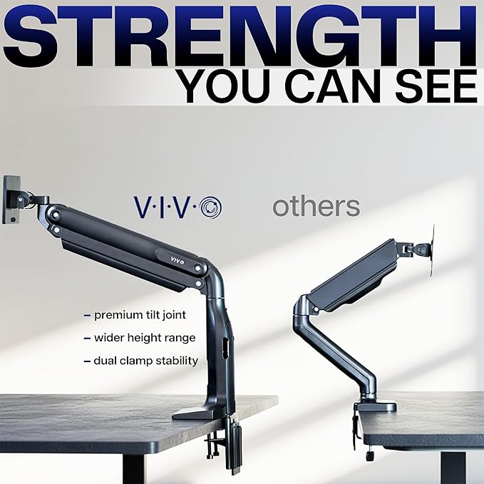 VIVO Aluminum Ultrawide Monitor Stand, Fits up to 49 inch Computer Screens