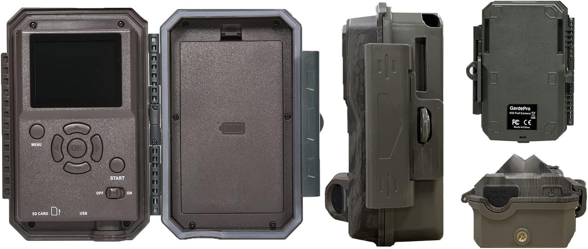 GardePro E5S Non-Cellular Trail Camera, 64MP Photo & 1296P HD Video