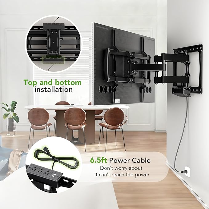 Full Motion TV Wall Mount Bracket