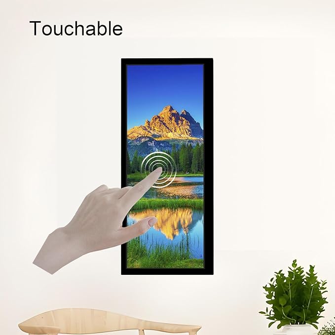 VSDISPLAY 10.3 Inch Touch LCD Monitor 1920x720 IPS Supports USB Flash Drive 2.0