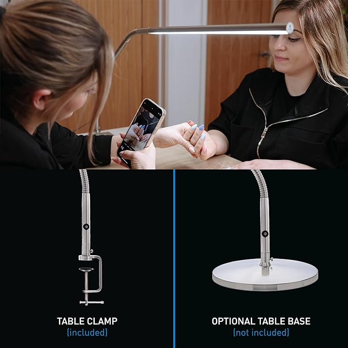 Daylight Company, LLC U35108 Slimline 3 Table Lamp-LED-80 CRI-Eye Care-4