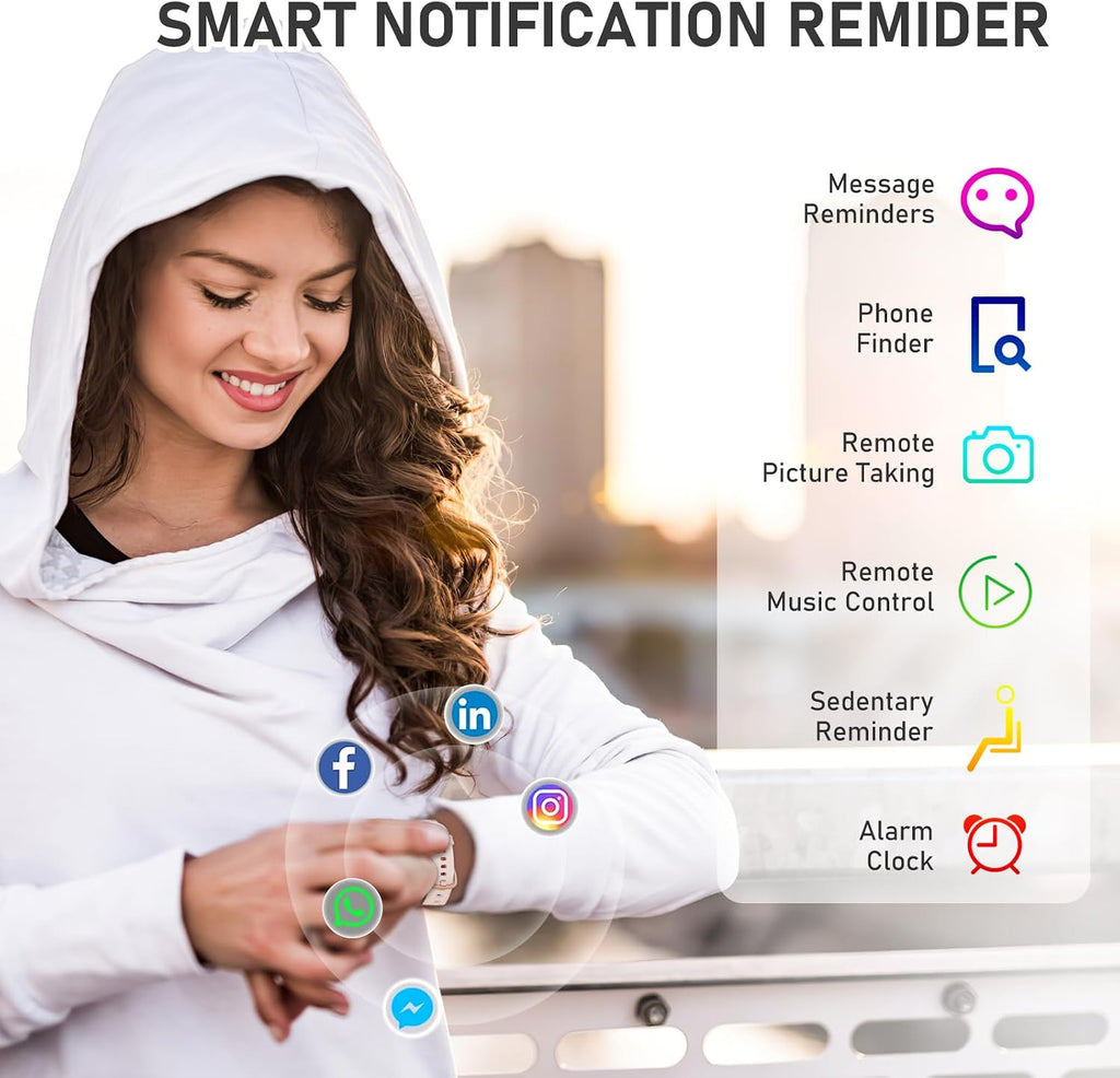 fitness tracker with 24/7heart rate, blood pressure, sleep, package contents