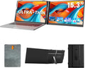 Laptop Screen Extender, Ultra-Thin 15.3" FHD 1200P 16:10 Portable Monitor