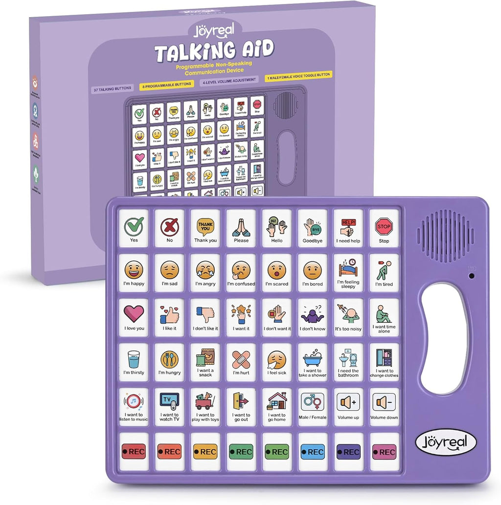 Joyreal AAC Device for Autism, Non Verbal Communication Tools for Speech