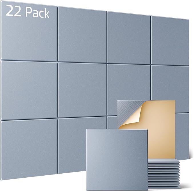 Sonicism 22 Pack Acoustic Wall Panels