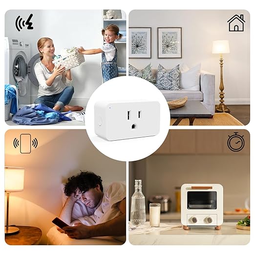 Minoston 800 Zwave Plug Smart Outlet Switch LR, Z-Wave hub Required, Bult in