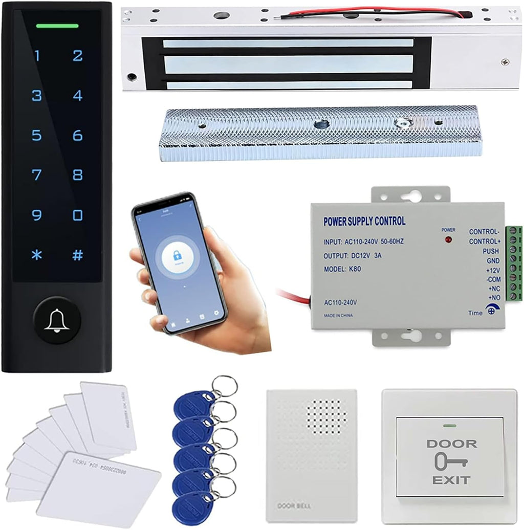MENGQI-CONTROL WiFi Remote Manage IP66 Watreproof Access Control Keypad 600lbs