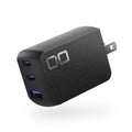 CIO 65W USB C Charger Block, Max 67W GaN Fast Charging Brick w/Dual Type-C