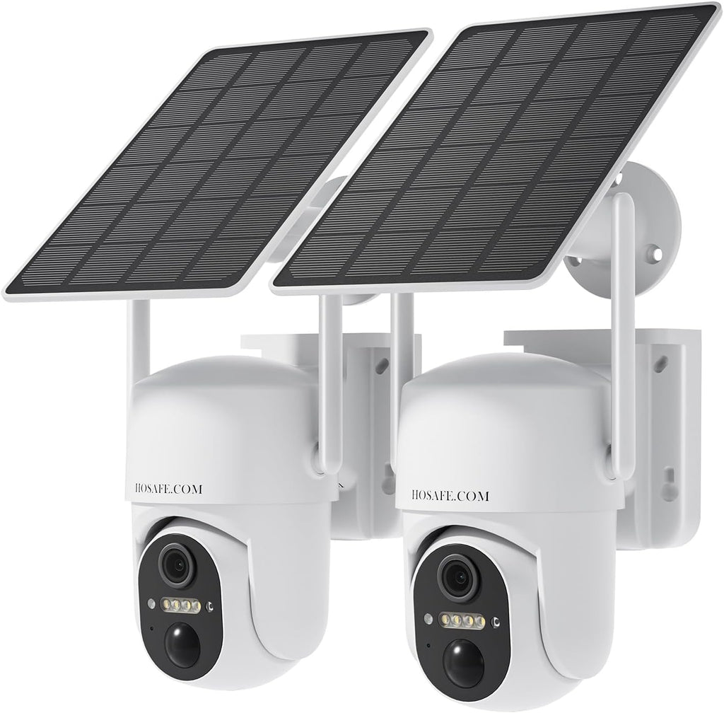 HOSAFE.COM Home Security Cameras Wireless Outdoor, Outdoor Camera Wireless WiFi (2 Pack)
